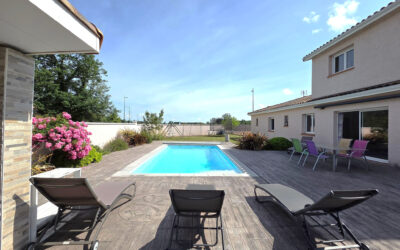 FONTENILLES : Maison T6 JULIA au calme avec piscine